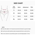 thumbnail image 2 of 247 Frenzy Women's Essentials Sofra PACK OF 6 Cotton Blend Solid Hipster Panty Underwear LP1629CH, 2 of 2
