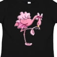 thumbnail image 4 of Inktastic Flamingo Ballerina in Tutu and Ballet Toe Shoes Boys or Girls Toddler T-Shirt, 4 of 5