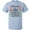 AE-Light Blue, variant on Blessed to Be a Mom, Grandma, and Great Grandma Pink Flowers T-Shirt