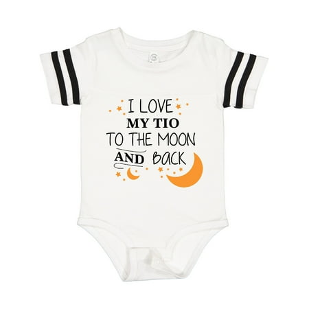 

Inktastic I Love My Tio to the Moon and Back Gift Baby Boy or Baby Girl Bodysuit