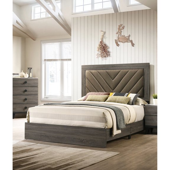 Rubberwood King Bed | Bedroom Furniture for Relaxation | Adds a Touch of Luxury