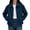 Navy, variant on cocolona Fall Jackets for Women Casual Long Sleeve Zipper Outerwear Zipper Solid Color Loose Tops