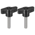 thumbnail image 1 of Unique Bargains 2Pack 304 Acier Inoxydable de Serrage Bouton de Vis en Forme de Pouce Vis M6 x 30mm, 1 of 5