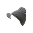 thumbnail image 1 of New Cuffless Acrylic Beanie Visor, Heather Grey, 1 of 1