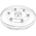 thumbnail image 3 of Artrylin 4Pcs Lazy Susan Turntable, 4 inch Round Acrylic Lazy Susan Turntable for Cabinet,Small Rotating Organizer for Kitchen Cabinets, Makeup Counter, Spice Racks,Table Top, 3 of 7