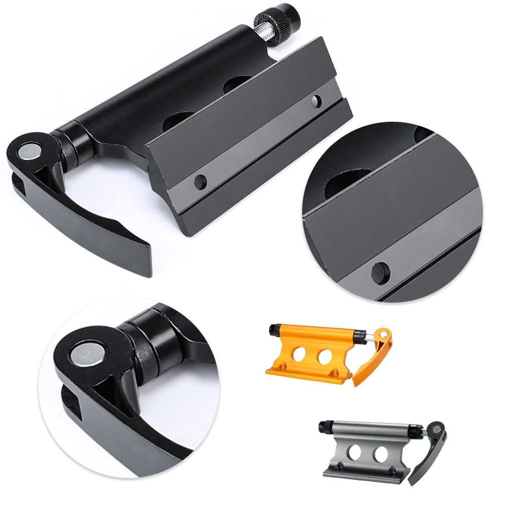 This bike front fork mount is designed with a quick release design, so