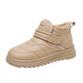 thumbnail image 3 of YOUYEDIAN Boots for Women Winter Non Slip Fleece Lined Fashion Flats Warm Comfortable Versatile Snow Platform Shoes, 3 of 5