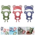 thumbnail image 3 of 3pcs Wind-up Frog Toys Cartoon Clockwork Bath Toys Desktop Animals Adornment, 3 of 8