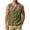 Green, variant on Men Ethnic Chevron Geometric Aztec Print Sleeveless Waistcoat, Patchwork Button Front Casual Camping Sleeveless Top Dark Green XL