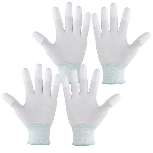 Guantes Que Acolchan de Nylon 2PRS para El Trabajo de Que Acolcha Del Quilter de La Tamaño M