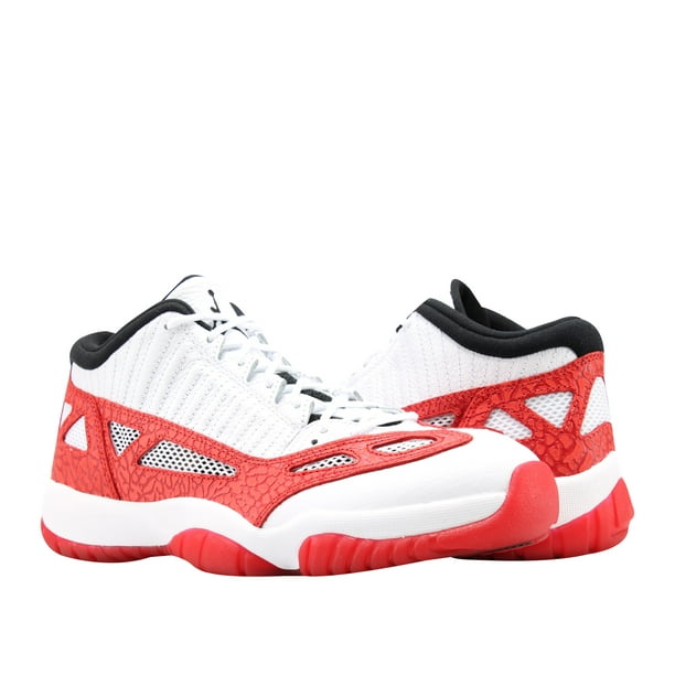 NIKE AIR JORDAN 11 RETRO XI LOW IE SZ 10 WHITE FIRE RED OG 2017 919712