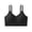 #03 Black 【Mix, Match & Rotate: Stock Up on Daily Colors】, variant on Womens Bras, Invisible High Stretch Seamless Wireless Sports Bra, Wide Strap Back Support for Full Bust Daily Errands | TruHer,Army Green Free Size