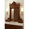 thumbnail image 3 of Kohler 14273-SMC-0 24 in. Oval Undermount Bathroom Sink - Empress Bouquet, 3 of 3