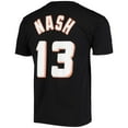 thumbnail image 3 of Men's Mitchell & Ness Steve Nash Black Phoenix Suns Hardwood Classics Stitch Name & Number T-Shirt, 3 of 3