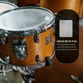 thumbnail image 4 of 12 Pcs Adhesive Silicone Drum Dampeners Practical Drum Silencers (Transparent Color), 4 of 9