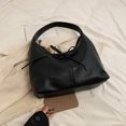 thumbnail image 4 of Bolso Hombro para Mujer Hobo Con Lazo Media Cuero PU Desplazamientos (), 4 of 9
