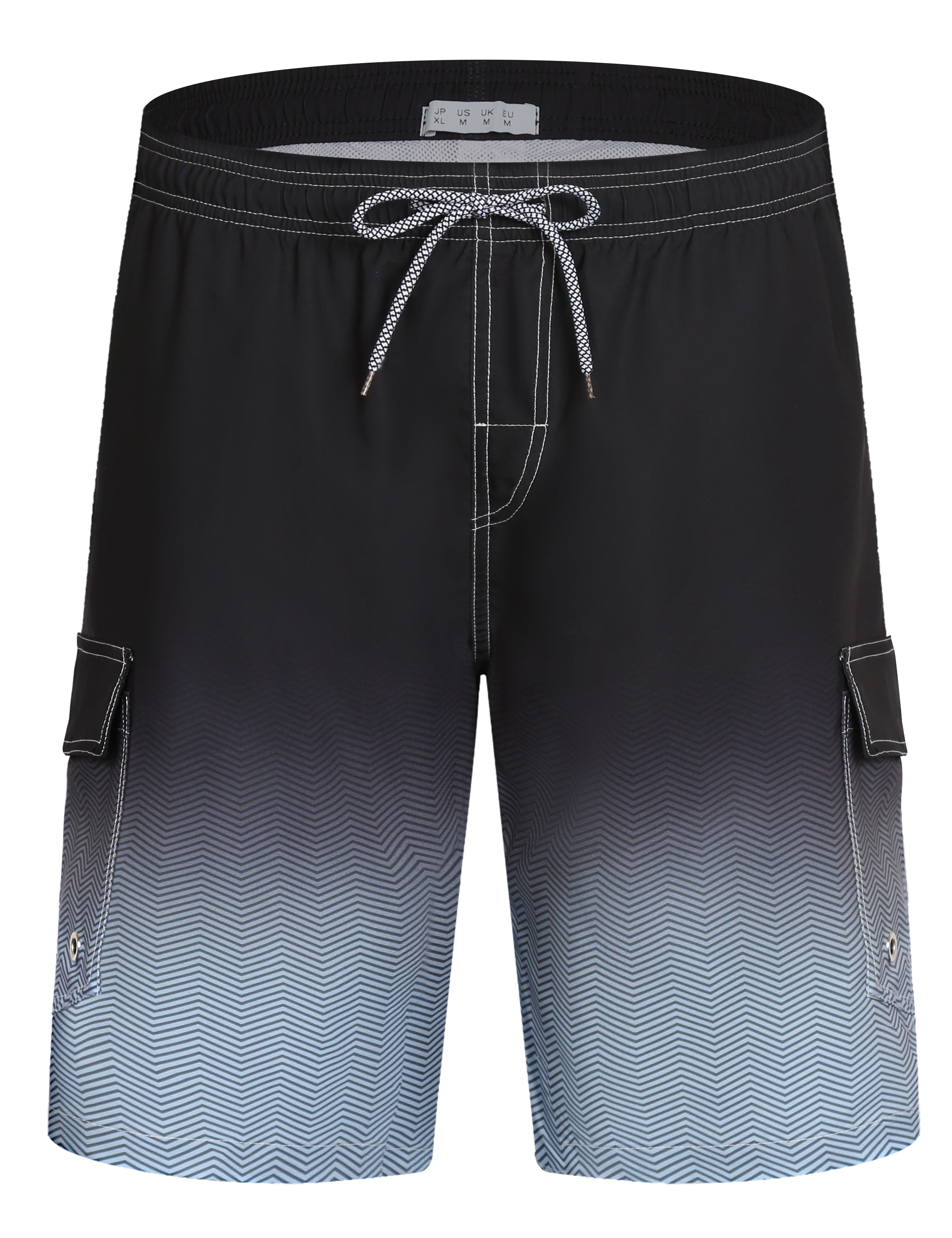 APTRO Mens Swim Trunks Mesh Liner Swimming Shorts Board Shorts Quick