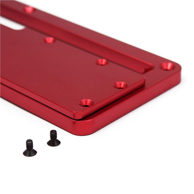 stanreset Aluminum Alloy Electric Circular Saw for Flip Adjustable Aluminium Insert Plate for Table Saw