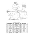 thumbnail image 3 of 1.0mm Mini HVLP Air Sprayer Airbrush Kit Touch-Up Paint Spraying Tool Gravity-Feed Air Brush Set, 3 of 8