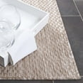 thumbnail image 4 of SAFAVIEH Beach House Lincoln Solid Indoor/Outdoor Runner Rug, Beige, 2'2" x 8', 4 of 12