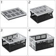 thumbnail image 3 of Readsky 4-Pack Plastic Collapsible Storage Crates, Folding Crates Storage, 30 L, 3 of 7