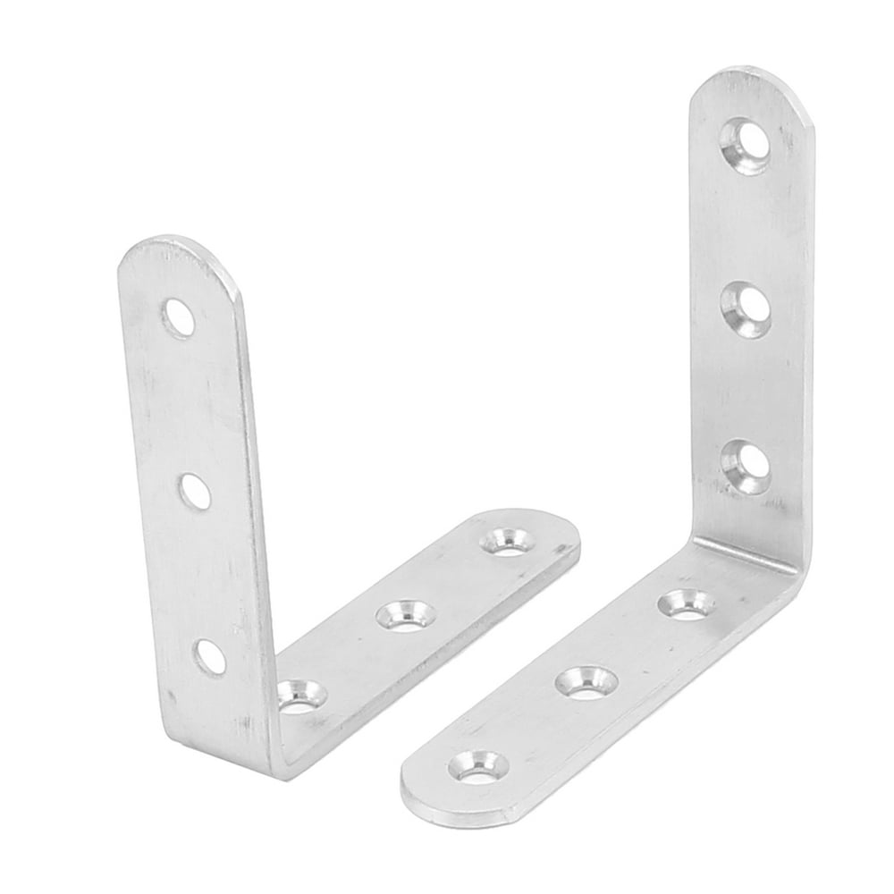 Uxcell L Shape Shelf Support Corner Brace Joint Metal Angle Bracket