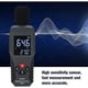 thumbnail image 4 of Medidor de nivel de sonido Grabador de nivel de sonido Probador de ruido Medidor de nivel de sonido de audio digital, rango de medición 30-130 dB, 4 of 5