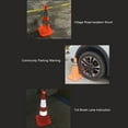 thumbnail image 3 of Foldable Traffic Cone, 2PCS Multipurpose Road Security Cones High Visibility  for Emergency Areas Danger Sign, 3 of 7