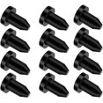 thumbnail image 1 of 12 Pcs Scupper Plugs for Kayak，Kayak Drain Plug，Rubber Waterproof Plug，Drain Plug Canoeing Boat （Black）, 1 of 5
