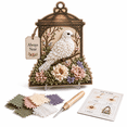 thumbnail image 2 of Always Near 3D Fabric Poke Art Memory Lantern Kit, 3D Fabric Poke Art Kit for Adults with Bird Design, No-Sew DIY Keepsake for Memorial Spaces and Home Display, 2 of 5