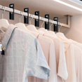 thumbnail image 4 of 40 Pack Rectangular White Plastic Clothing Size Closet Rack Dividers Hangers, Preprinted in 8 Sizes, 4 of 5