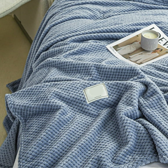 Cooling Blanket Summer Blanket Light Blanket Cold Blanket Cooling Summer Blanket Cooling Blanket Milk Fleece Lattice Blanket Summer Cold Single Nap Blanket For Sofa Bed Office