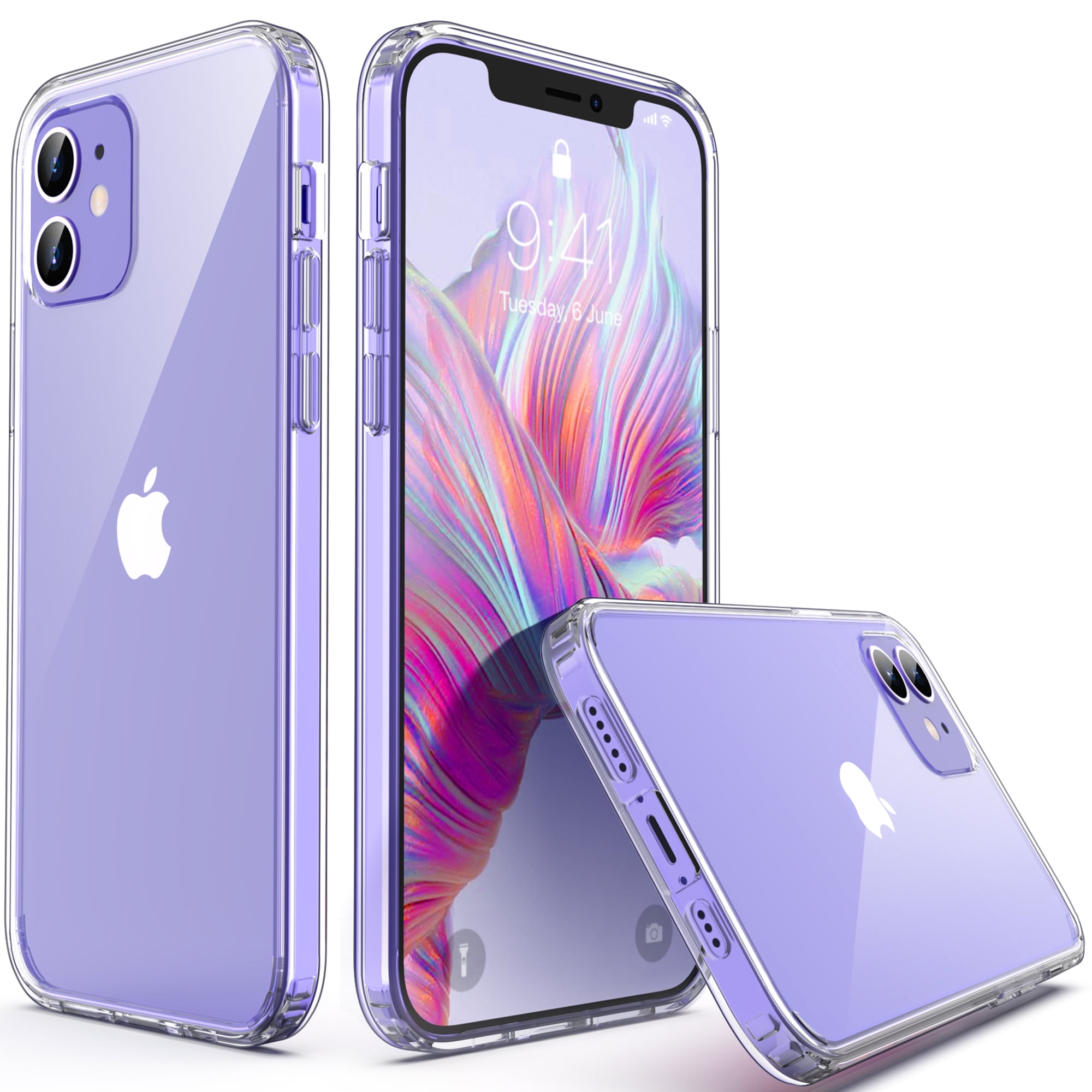 Straight Talk Apple iPhone 12, 64GB, Purple - Prepaid Smartphone 