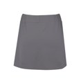 thumbnail image 5 of Jxximdong Skorts for Women Women's Pants Skirt With Slit And Pocket Sports Casual Skirt Solid Color Mid Waist Pants Tennis Skirt Gray L Culottes, 5 of 8