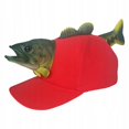 thumbnail image 2 of Código M rojo sombrero de animal Personalidad de dibujos animados entre padres e hijos pez nadando gorra de muñeca gorra de lengua de pato marea rendimiento de fiesta gorra de béisbol para n, 2 of 2