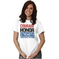 thumbnail image 3 of US Air Force Courage Honor Strength Men's Graphic T Shirt Tees Brisco Brands S, 3 of 6
