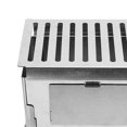 thumbnail image 3 of YAHHU Folding Wood Burning Stove Portable Stainless Steel BBQ Kit [cite: 2, 12], 3 of 9