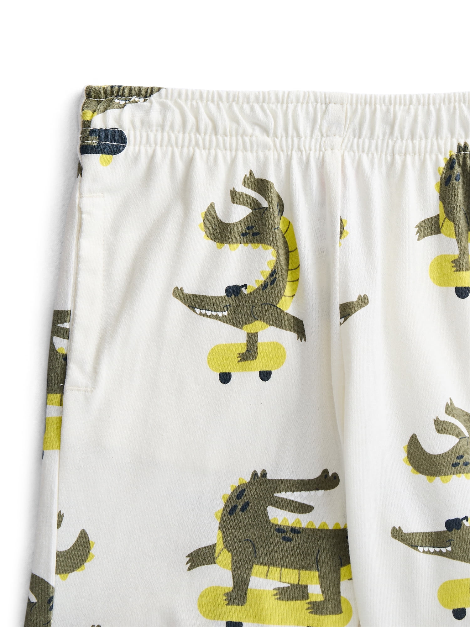 Wonder Nation Toddler Boys Short Sleeve Top and Shorts Outfit Set, 2-Piece, Sizes 12M-5T