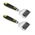 thumbnail image 4 of WHAMVOX  2 PCS Stainless Steel Noodle Maker Roller Dough Cutter Black, 4 of 8