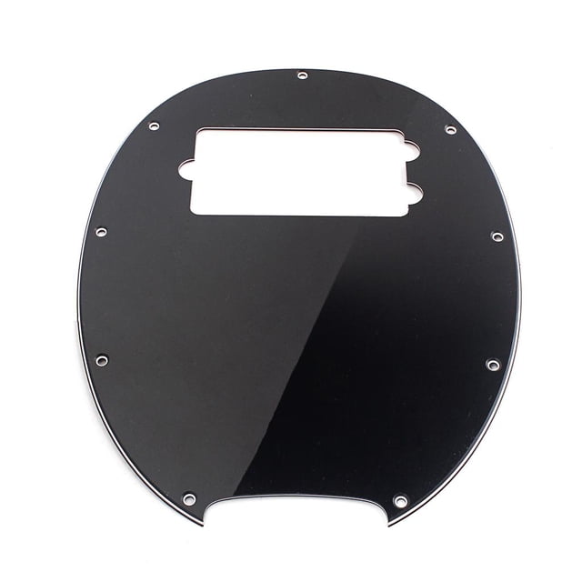Milaget Black Pickguard Anti-scratch Plate For Musicman 4 String Bass Guitar Accessory