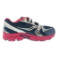 thumbnail image 2 of Saucony G Cohsn 6 Hl Girls Shoes Size 13.5, Color: Teal/Pink/Silver, 2 of 5