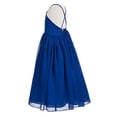 thumbnail image 3 of Ekidsbridal Criss-Cross Chiffon Flower Girl Dress Bridesmaid Junior Prom Formal Evening Princess Pageant Birthday Ballroom Gown Holiday 191 6, 3 of 4