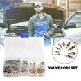 Valve Core Set A/C Auto Airs Conditioning Core System Replacement Kit