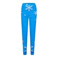 thumbnail image 4 of JJHGVB Snowflake Graphic Tights Pants Legging Tights Leggings for Women Fashion Printed Stretch Yoga Pants Casual Comfort High Waist Sports Legging Leggings for Women Z1 Blue 2XL, 4 of 6