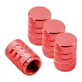 thumbnail image 2 of funtasica 4 Pcs Bouchons de Valve de Pneu Bouchons d'Air pour Camions SUV Motos Rouge, 2 of 9