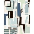 thumbnail image 3 of Galapon, Nikki 12x14 Black Modern Framed Museum Art Print Titled - Song Of Harmony II, 3 of 5