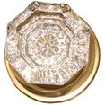 thumbnail image 1 of 2.37 in. Netropol Rosette Passage Set, Polished Brass, 1 of 1