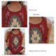 thumbnail image 5 of Camiseta sin mangas para mujer, cuello redondo, estampado elegante, correa ancha para el hombro, chaleco holgado sin mangas de verano, 5 of 6