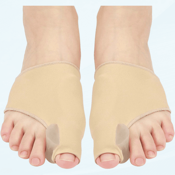 1 Pair Bunion Corrector Gel Bunion Pads Sleeves Brace Bunion Big Toe Separator for Big Toe Joint Pain
