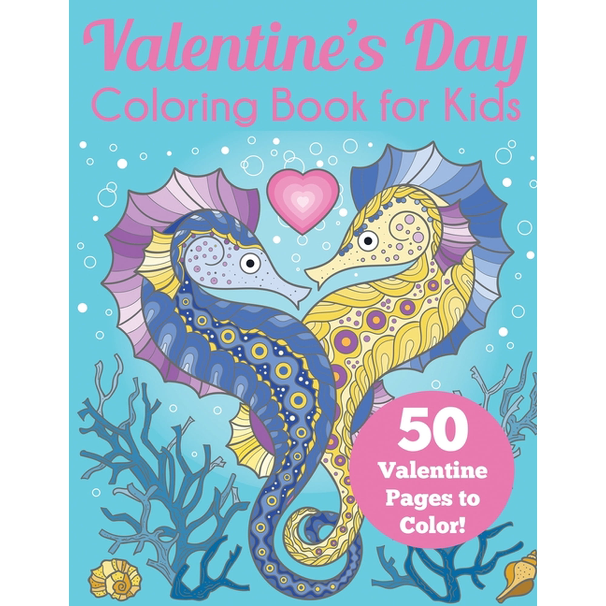Valentine's Day Coloring Book for Kids (Paperback)